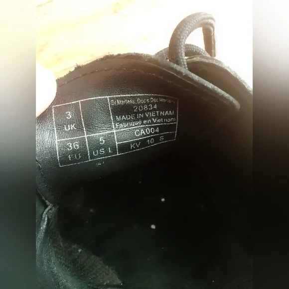 Doc Martens Ref 20834 Black Sz 5 US.L - Picture 7 of 7